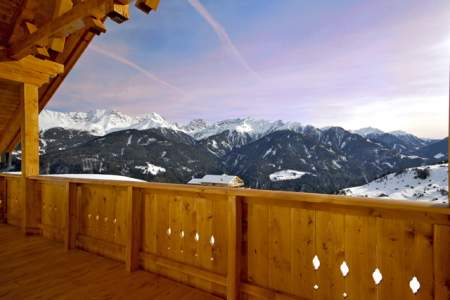 Ausblick Ferienwohnung Alpenjuwel Fiss